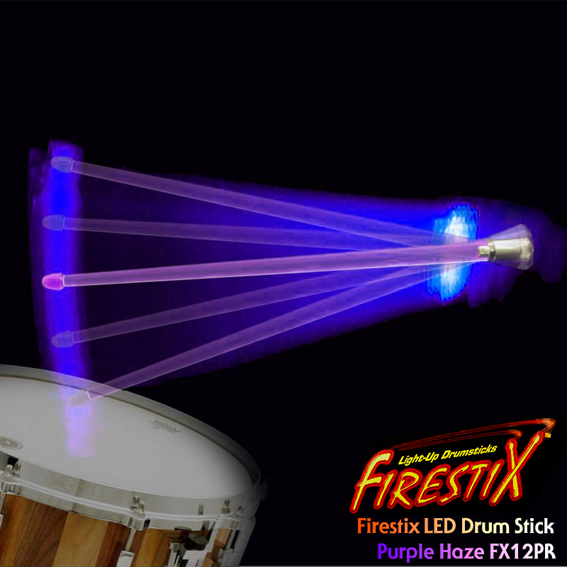 [★드럼채널★] Firestix LED Drumstick "Purple Haze" /LED 드럼스틱/FX12PR